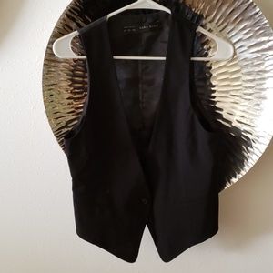 Zara Basic black vest